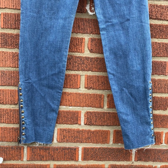 🆕 LVPL Liverpool Kayden Studded Zip Gusset Jean - Picture 8 of 13